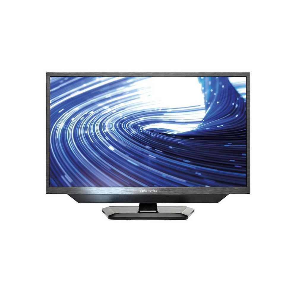 alphatronics 24" SLA-Linie+ I SLA24DW Smart LED-TV 12V - DVD soittimella