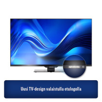 alphatronics 32" SL-Linie+ I SL32DW Smart LED-TV 12V - DVD soittimella