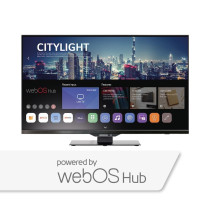 alphatronics 32" SL32DW Full HD Smart-TV DVD soittimella, 12V