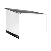 Thule Sun Blocker G2 1200 -sivuseinä, 2.5 m