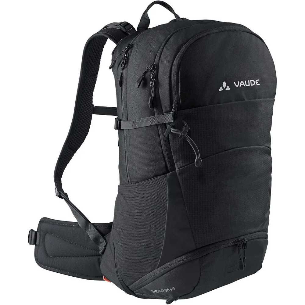 Reppu Vaude Wizard 30+4 - musta