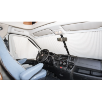 Remis REMIfront IV -tuulilasin pimennysverho Ducato (2021-) oikean puoleiseen ikkunaan