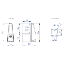 Turvalukko Thule Cab Lock Ducato