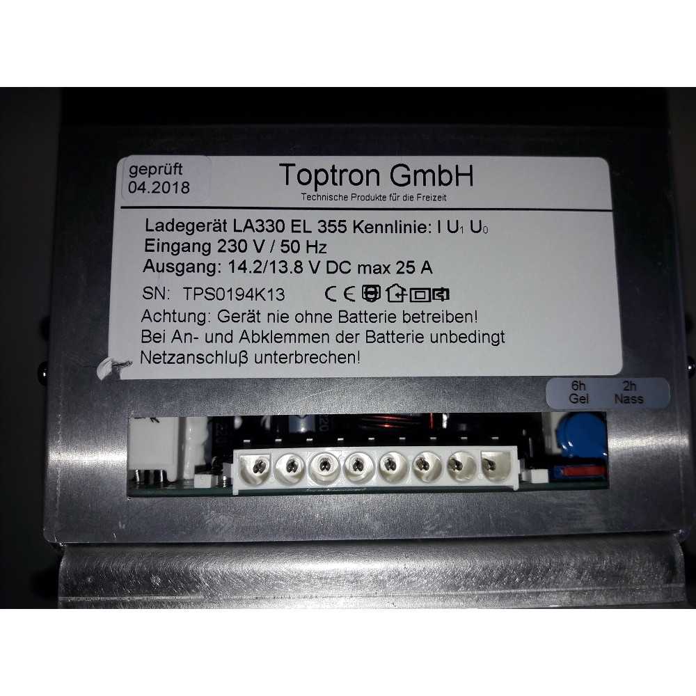 Hobby laturi 22AH EL355 Fiat TI