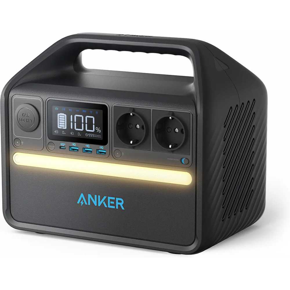 Anker 535 Portable Power Station 512 Wh - kannettava virta-asema