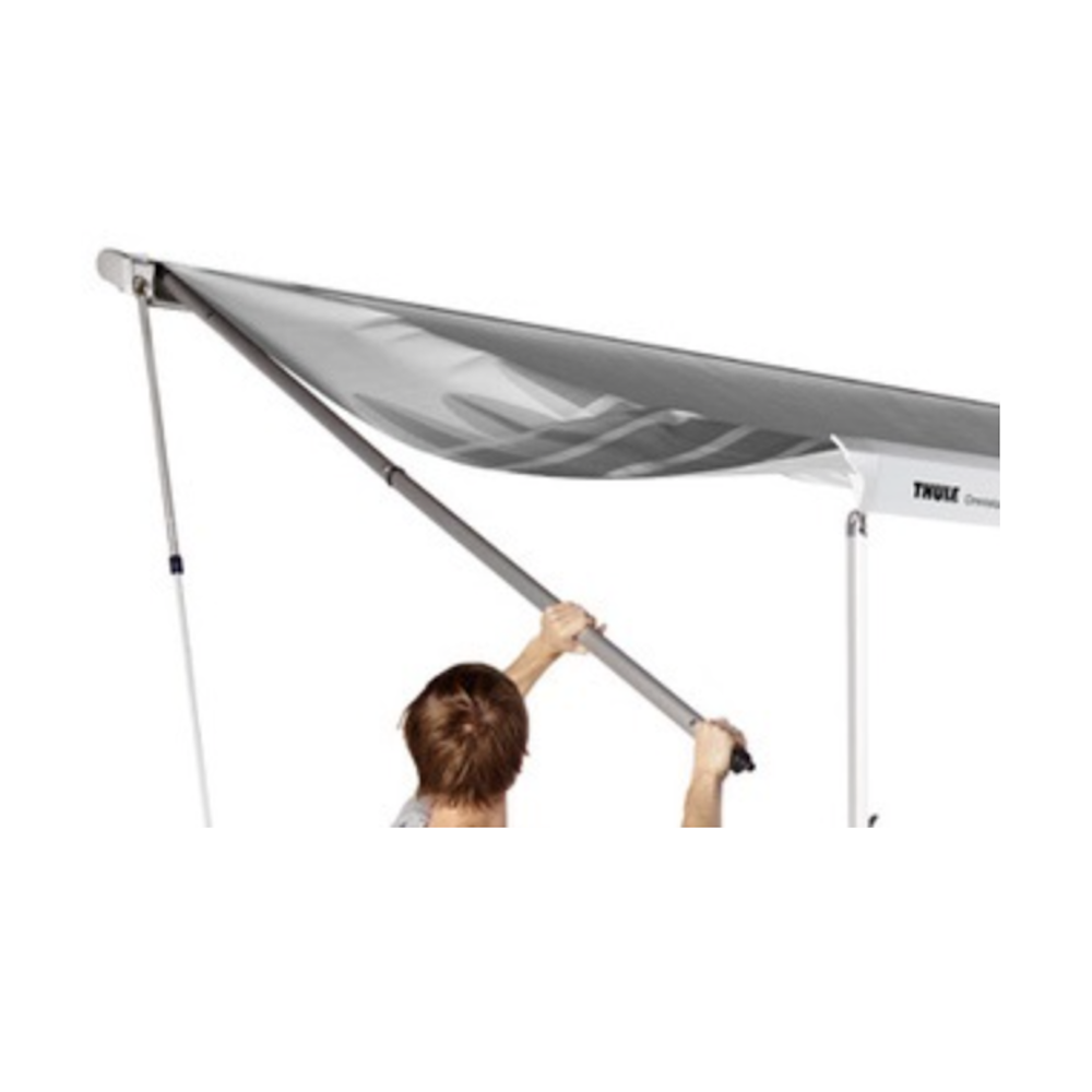 Thule Rafter Blocker G2 TO 1200 -sivuseinän tanko, 2.5 m