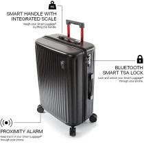 Heys Smart Luggage 66 cm -matkalaukku, musta