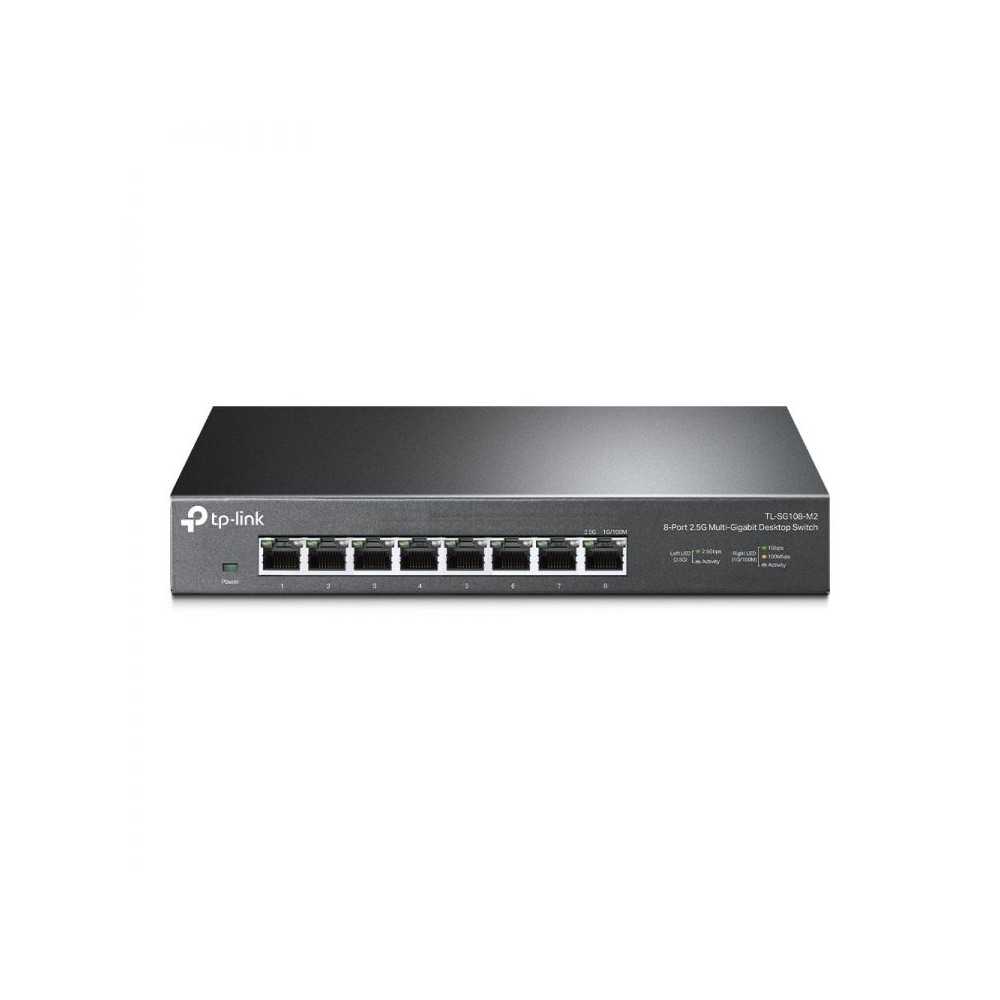 TP-Link TL-SG108-M2 2.5 Gigabit 8-porttinen kytkin