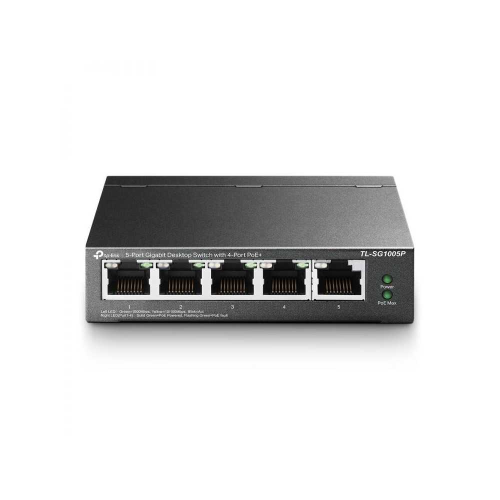 TP-LINK TL-SG1005P V2 -5-porttinen kytkin