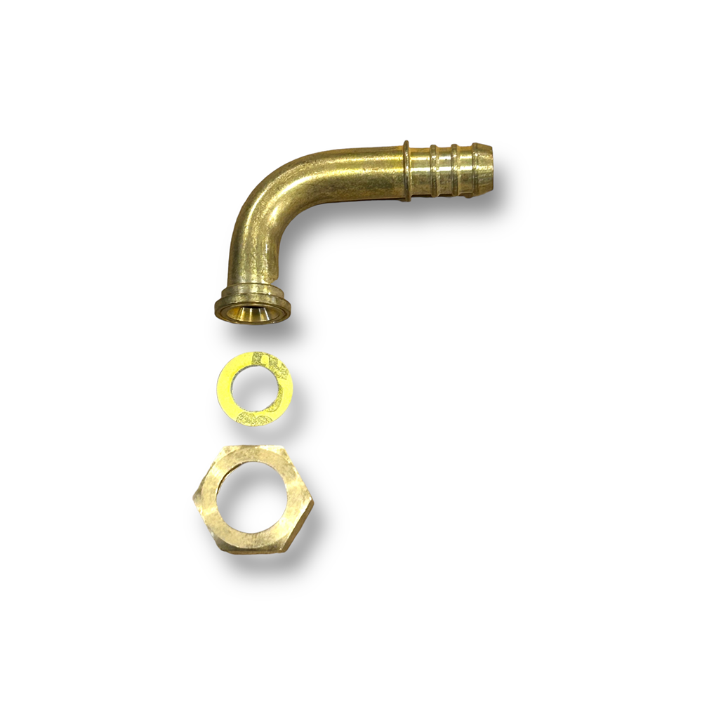 Reich kulmaliitin 10 mm letkulle / 3/8" kierteellä