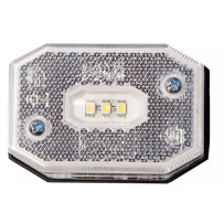 Fristom etuäärivalo valkoinen, 12-36V