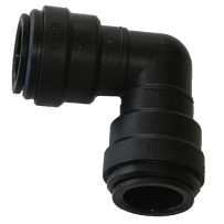 Jatkoliitin kulmakappale 10 mm kovalle putkelle