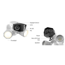 Reolink Floodlight Series F750P 2x8MP AI -valvontakamera  LED-kohdevaloilla