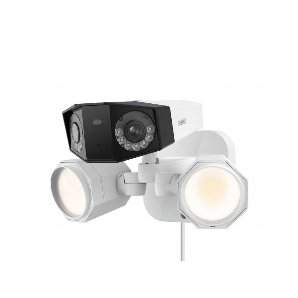 Reolink Floodlight Series F750P 2x8MP AI -valvontakamera  LED-kohdevaloilla