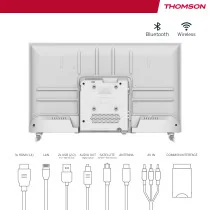 Thomson 32" 32HG2S14W HD Google Smart TV - valkoinen