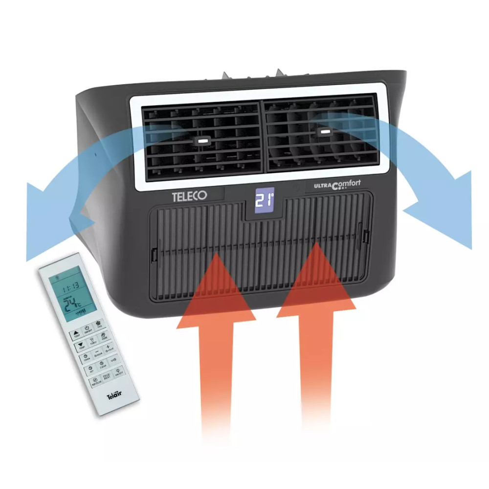 Telair Ultra Comfort 6000H -ilmastointilaite ja ilmalämpöpumppu