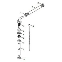 Truma liitossarja 01 polttoainesäiliöön Combi D -F-