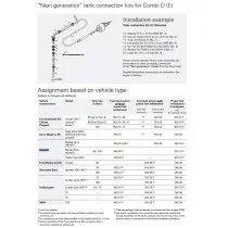 Liitossarja 01 polttoainesäiliöön Truma Combi D -F-