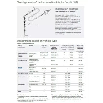 Truma liitossarja 06 polttoainesäiliöön Combi D -F-