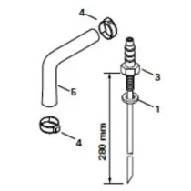 Truma liitossarja 09 polttoainesäiliöön Combi D -F-