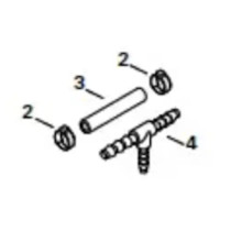 Truma liitossarja 10 polttoainesäiliöön Combi D -F-