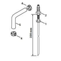 Truma liitossarja 11 polttoainesäiliöön Combi D -F-
