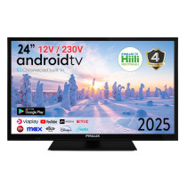 FINLUX 24" M7 Android Smart LED-TV, 12V (musta)