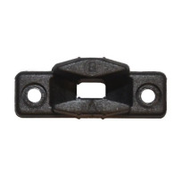 Hobby ikkunasalvan vastakappale 13 mm, Polyplastic (09.00.811.00.00.00.000)