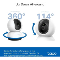 TP-Link Tapo C220 Pan Tilt AI -valvontakamera sisäkäyttöön