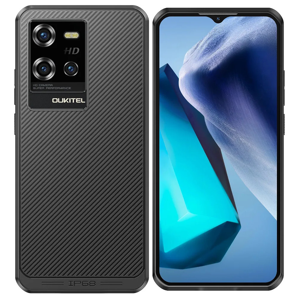 Oukitel WP50 5G -puhelin, 256/4 Gt, musta