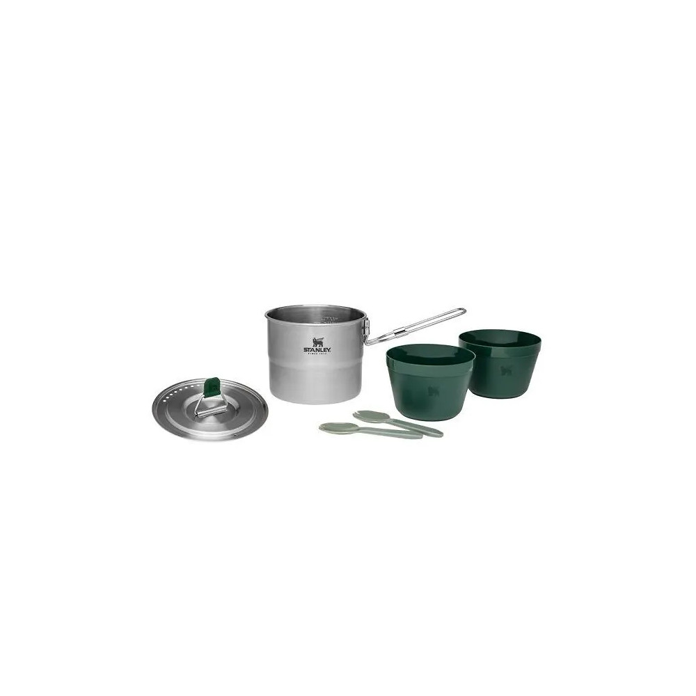 Stanley The Stainless Steel Cook Set For Two -ruoanvalmistussetti Stanley The Stainless Steel Cook Set For Two -ruoanvalmistussetti