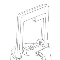 Thetford tyhjennyslaitteen kahva Indus