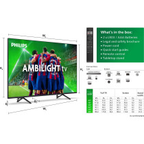 Philips 85" PUS8309 - 4K LED Ambilight TV