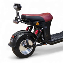 Ego EVO2 -sähköskootteri 1000W, 26Ah, musta