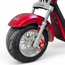Sähköskootteri Ego EVO2 1000W, 26Ah, punainen