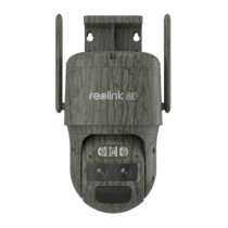 Reolink TrackMix Series G770 Camo 8MP PTZ Auto Tracking AI -akkukäyttöinen valvontakamera  LED-kohdevaloilla
