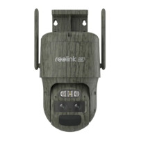 Reolink TrackMix Series G770 Camo 8MP PTZ Auto Tracking AI -akkukäyttöinen valvontakamera  LED-kohdevaloilla