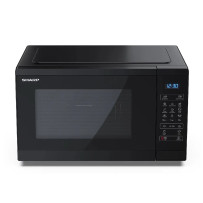 Sharp YC-MG252AE-B -mikroaaltouuni digitaalinen grillillä