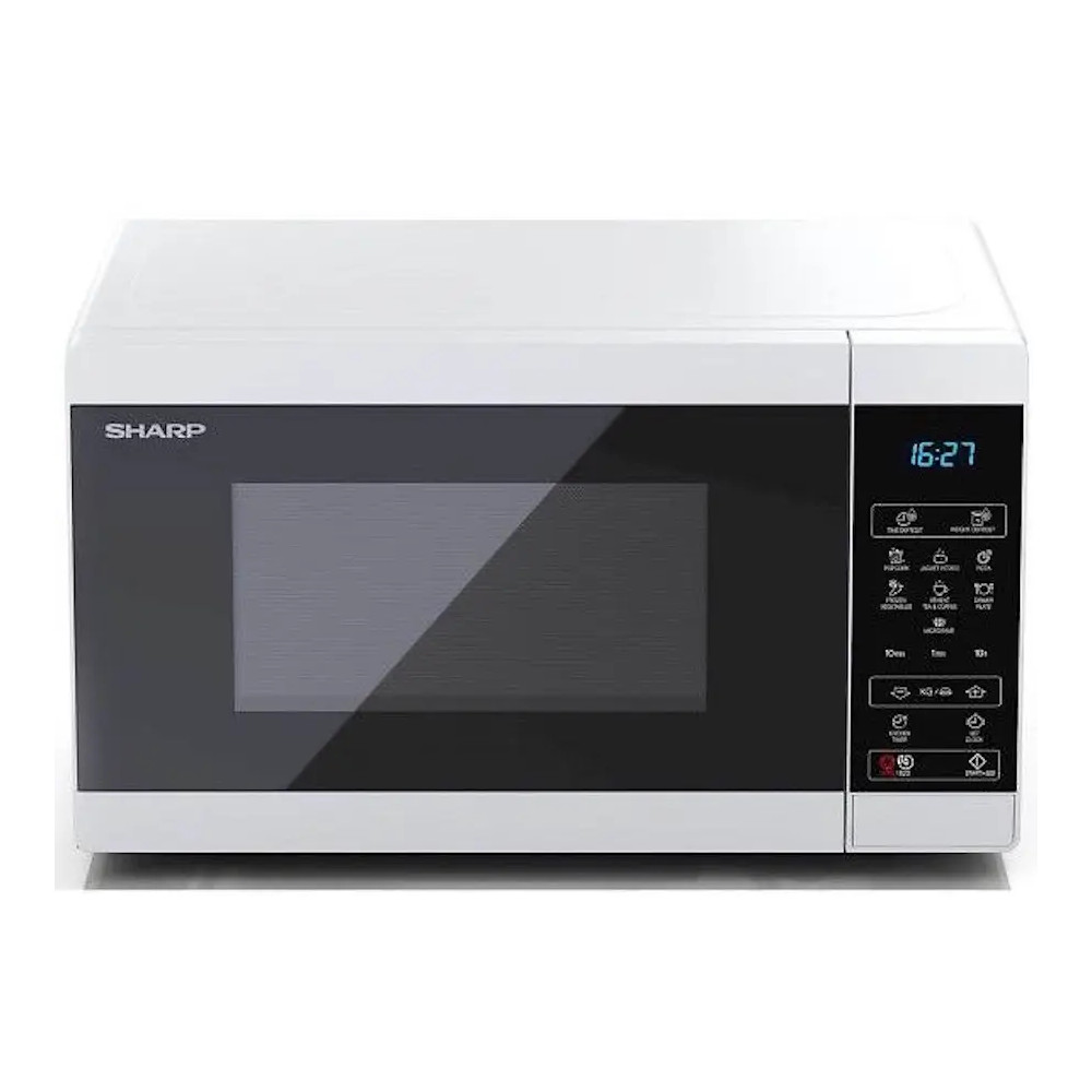Sharp YC-MS02E-W -mikroaaltouuni digitaalinen