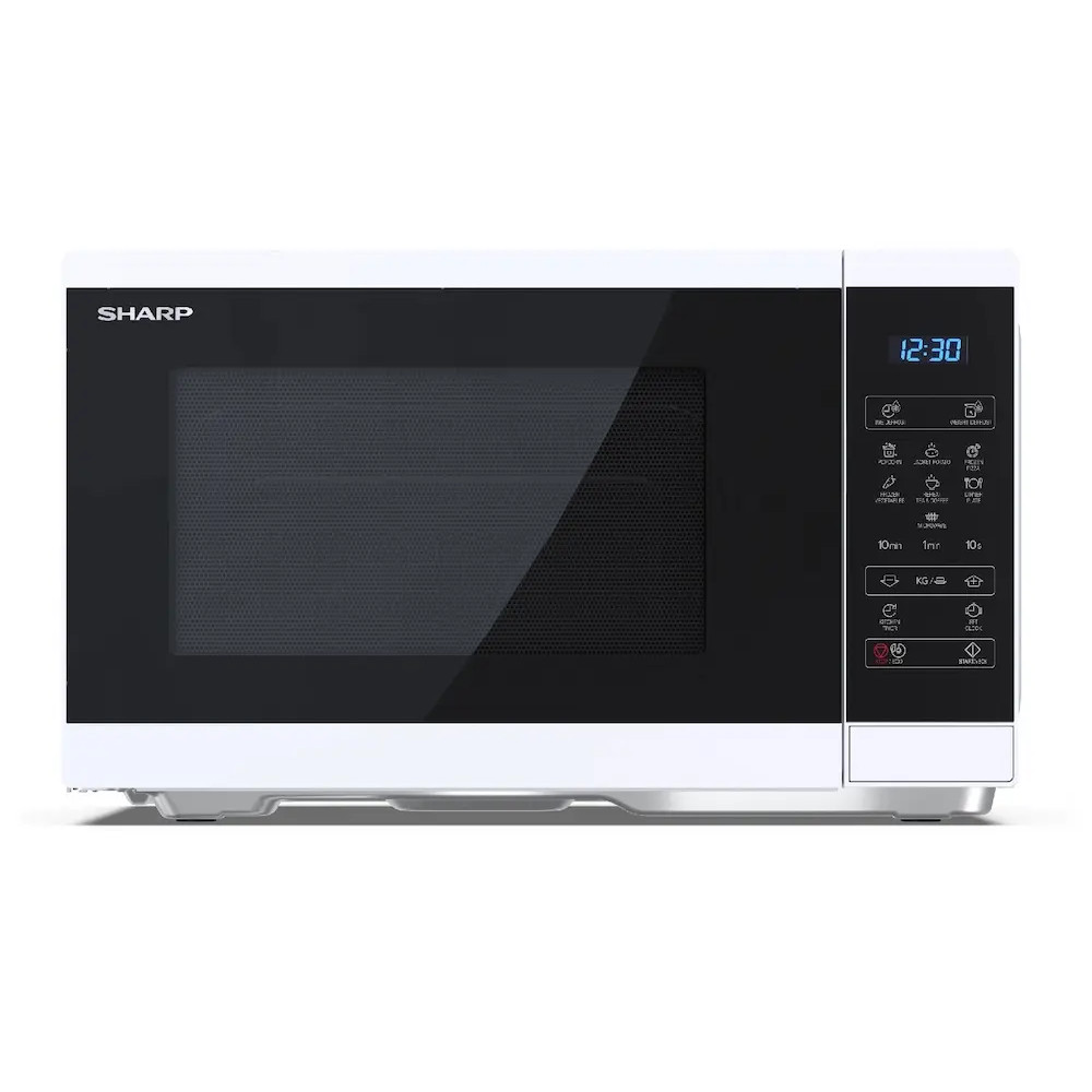 Sharp YC-MS252AE-W -mikroaaltouuni digitaalinen Sharp YC-MS252AE-W -mikroaaltouuni digitaalinen