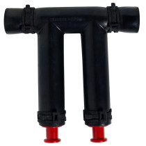 Alde kumiliitos TT-kappaleelle, kiristimellä (Ø22 mm)