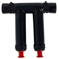 Alde kumiliitos TT-kappaleelle, kiristimellä (Ø22 mm)