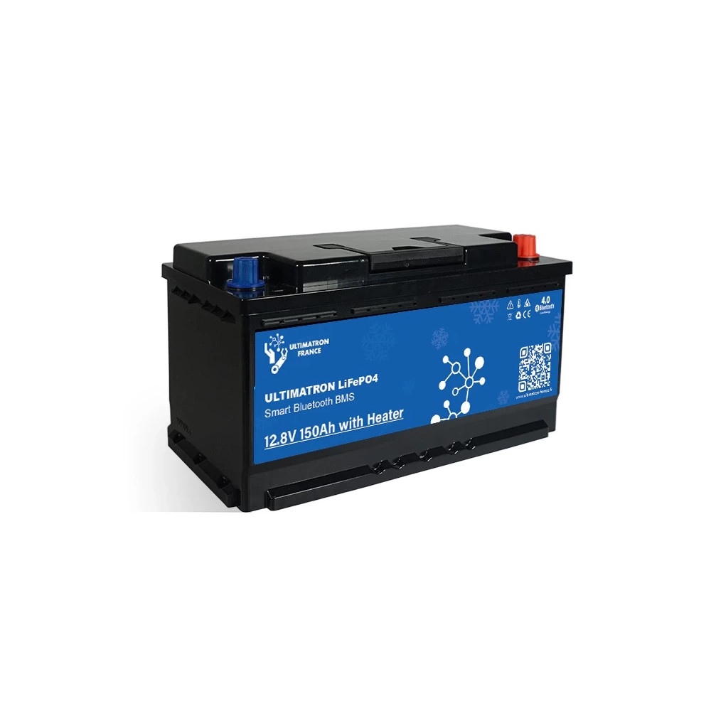 Ultimatron LiFePo4 -litiumakku 12V, 150Ah