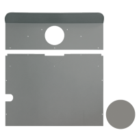 Truma S 2200 takapelti oikeamalli titaaninharmaa