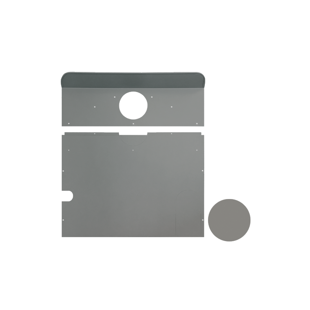 Truma S 2200 takapelti oikeamalli titaaninharmaa