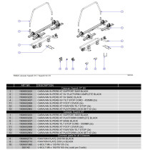 Tukikaari Thule Superb XT, musta