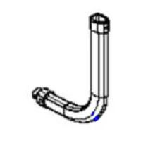 Thule rungon alaputki ja liitososa Elite G2 Short