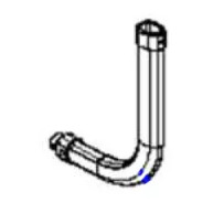 Thule rungon alaputki ja liitososa Elite G2 Short