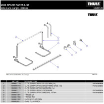 Thule pyörätason alapidin Omni-Bike De Luxe