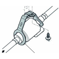Truma polttoainepumpun kannatin Combi D